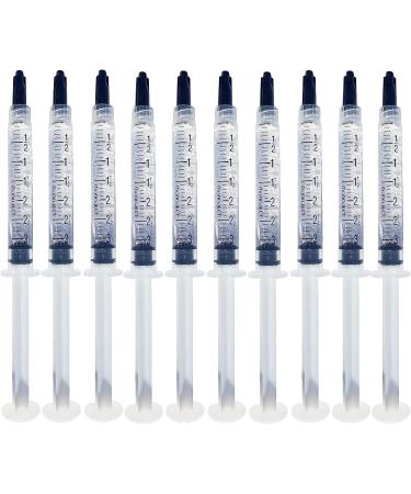 Bright White Smiles 22% Teeth Whitening Gel Refills 10 Pack Bleaching Gel Whiten Your Teeth without Sensitivity Great for Sensitive Tooth Whitening Carbamide Peroxide Teeth Whitening Gel (10X 3ML) 0.1 Fl Oz (Pack of 10)