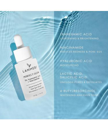 Dark Spot Remover Serum with Niacinamide & Tranexamic Acid for Hyperpigmentation | Face Discoloration Corrector - Buy Online on GoSupps.com