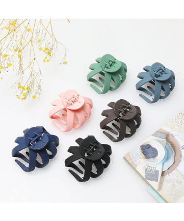 Large Hair Claw Clips for Women - 6 Pcs Octopus Clips for Thick Hair - Strong Hold Grip with Non-Slip Design - Hair Accessories for Ponytails and Updos - Buy Online on GoSupps.com