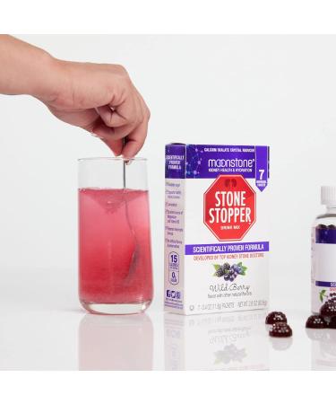 Moonstone Kidney Stone Stopper Outperforms Chanca Piedra & Kidney Support Supplements 15 Day Supply - Wild Berry - 6.5 Oz - Buy Online on GoSupps.com