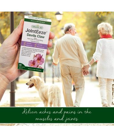 Natures Aid JointEeze Devil's Claw Tablets - 90 Tablets - Buy Online on GoSupps.com