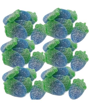 Fizzy Blue Raspberry Flavour Sour Jelly Sweets 500g - Buy Online on GoSupps.com