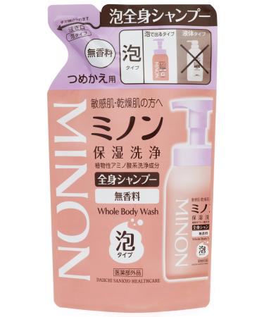 Minon Minon Full Body Shampooing Foam Type Refill 400 ml