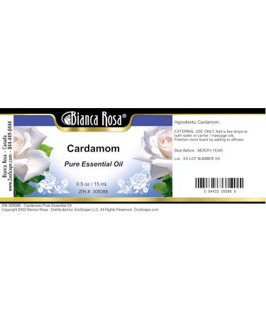 Cardamom Pure Essential Oil (0.50 oz ZIN: 305088) - 3 Pack - Buy Online on GoSupps.com