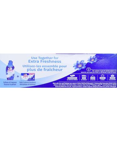 Fleecy Fabric Softener Dryer Sheets - For Irresistibly Soft & Static-Free Clothes | Paraben & Phosphate Free | Softener for Laundry | Field Flowers Fragrance 70 Sheets Fabulous Field Flowers - Buy Online on GoSupps.com