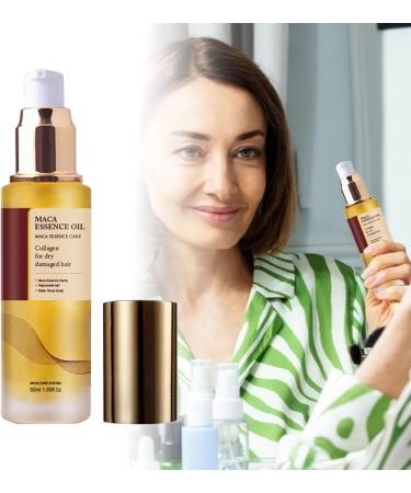 Eoixuqba Hair Care Oil Moroccan Hair Care Essentiaal Oil 50ml Soften Smooth Hair Essence 3.7x12.4cm Hair Growth Oil Anti Dry Frizz Moisturizes Frizzy And Dry Hair Argan Oil Hair Oil For All - Buy Online on GoSupps.com