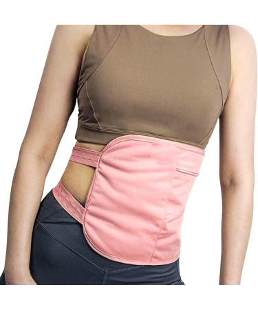 OotDay Organic Castor Oil Pack Wrap Kit - Reusable Compression Wrap for Waist & Neck Hot/Cold Therapy 24x48cm Pink - Buy Online on GoSupps.com