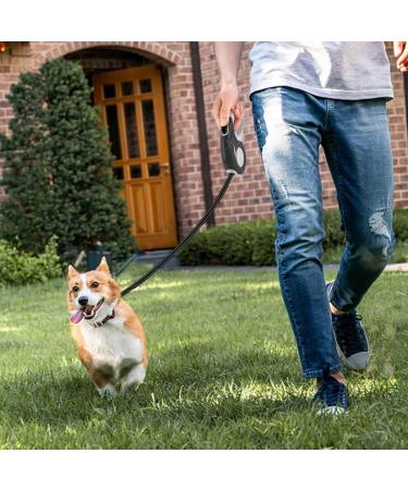 Ruayia Classic 3m Pull-Out Dog Leash for Up to 52kg - Ultra-High Durability 360 Guide & Brake System - Black - Buy Online on GoSupps.com