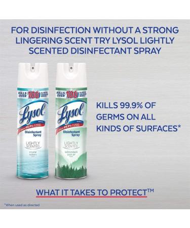 Lysol Disinfectant Spray Crisp Linen 76oz (4X19oz) - 7.0oz Aerosol Can - Buy Online on GoSupps.com