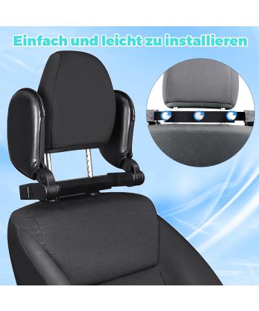 Soft Memory Foam Car Headrest for Children | 180 Adjustable Neck Pillow | Easy No-Screwdriver Installation - Buy Online on GoSupps.com