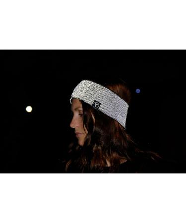 Reflective Headband for Night Visibility - Ideal for Jogging Running Walking Biking - Breathable & Thin Unisex Anthracite - Buy Online on GoSupps.com