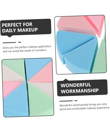 POPETPOP 8 Sets Triangular Sponge Puff Esponjas Para Maquillaje Concealer Sponge Makeup Foam Wedges Foundation Sponge Makeup Foundation Body Triangle Flutter Emulsion - Buy Online on GoSupps.com