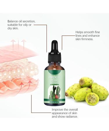 Organic Prickly Pear Seed Oil 50 ml of organic prickly pear seed oil 100% Pure Natural Cold Pressed Organic Prickly Pear Oil for Face Anti-Aging and Anti-Dark Circles (2) - Buy Online on GoSupps.com