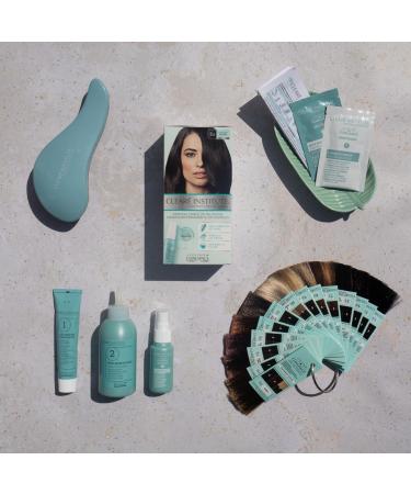Cleare Institute Color Clinance Permanent Coloring Delicate Hair Without Ammonia More Brightness Intense Color 100 Coverage 30 Dark Chestnut 170 ml - Buy Online on GoSupps.com