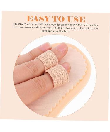 Healvian Hallux Valgus Correction Pad Metatarsal Cushion Bunion Toe Straightener - 4pcs - Buy Online on GoSupps.com