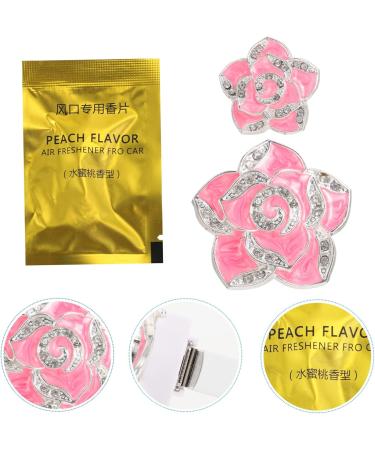 GLEAVI Perfume Clip Set - Rhinestone Air Vent Clips for Car Interior Decoration | Automotive Aroma Ornament & Air Freshener - Buy Online on GoSupps.com
