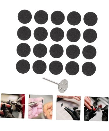 FRCOLOR 2 Sets Nail Polishing Sheets Sanding Disc Manicure Tools Power Tools Electric Grinding Slices Exfoliating Tools Nail Accessories Wisking Tool Electric Mini Nail File Lava Stone - Buy Online on GoSupps.com