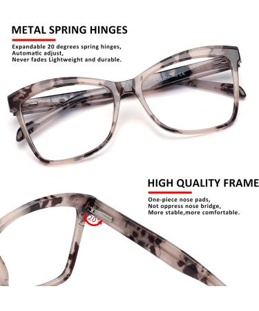 MEETSUN Women's Oversized Blue Light Blocking Computer Glasses - Z*c195 Flower Design - Buy Online on GoSupps.com