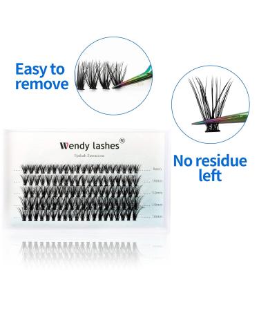 Premium 40D D Curl Individual Eyelash Extensions - 8 to 16mm Fake Lashes for Flawless Volume - Buy Online on GoSupps.com