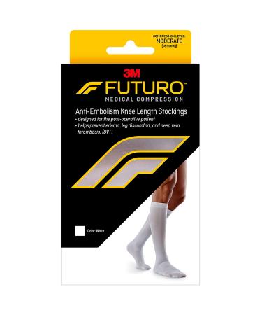 Futuro Medical Compression Anti-Embolism Knee Length Stockings