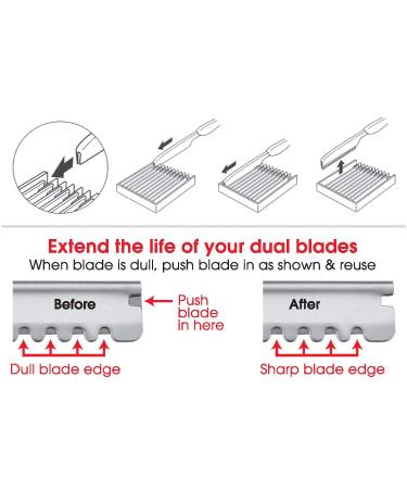 Olivia Garden The Edge Replacement Blades - Box of 10 | Fast International Shipping - Buy Online on GoSupps.com