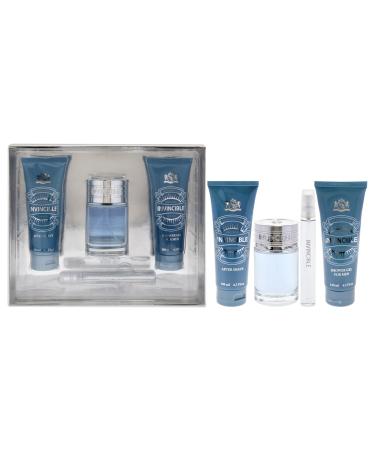 New Brand Invincible by New Brand for Men - 4 Pc Gift Set 3.3oz EDT Spray 0.5oz EDT Spray 4.3oz After Shave 4.3oz Shower Gel