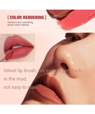 2 in 1 Cute Bear Lipstick Set - Long Lasting Matte Velvet Lipstick with Key Chain - Waterproof & Moisturizing Lip Gloss (2 Pack) - Buy Online on GoSupps.com