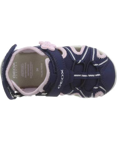 Geox Baby Sandal Agasim Girl B Walking Shoes 8.5 UK Child - Navy Pink - Buy Online on GoSupps.com