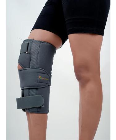 Compression Knee Brace Hinged Meniscus Support - Large Joint Pain & Arthritis Wrap for Maximum Relief - Buy Online on GoSupps.com