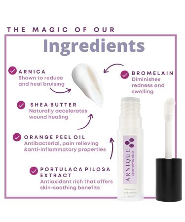 Arnica Lip Balm Lip Filler Aftercare Balm with Arnica Montana and Bromelain Soothing Topical Masque for Lip Flip Injections and Cosmetic Treatments 0.17 Fl Oz (Pack of 1) - Buy Online on GoSupps.com