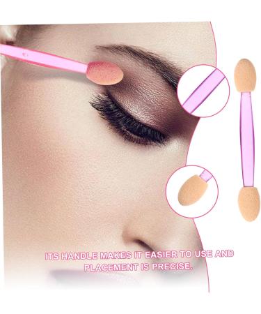 SKISUNO Disposable Brushes 100pcs Double Ended Eyeshadow Brush Cosmetic Make up Escobillas Desechables - Buy Online on GoSupps.com