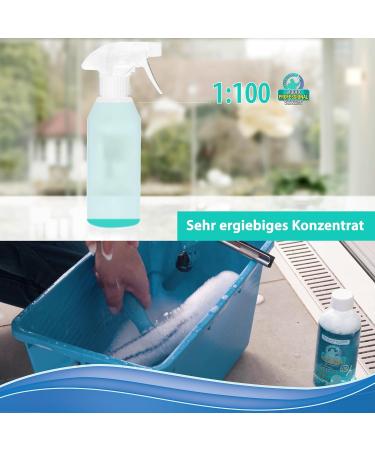 Buy The Blue Wonder Liquid Professional Glass Cleaner Concentrate - 1000 ml | Cleans & Protects Glass & Mirrors | Spring Sale! - Buy Online on GoSupps.com