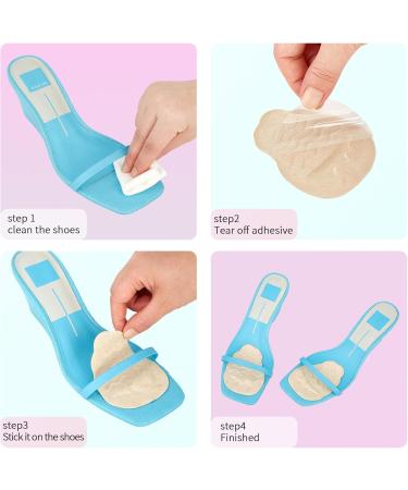 Relistep Women s Metatarsal Pads - 3 Pairs for High Heel Comfort | Pain Relief for Morton s Neuropathy & Metatarsalgia | Clear Design - Buy Online on GoSupps.com