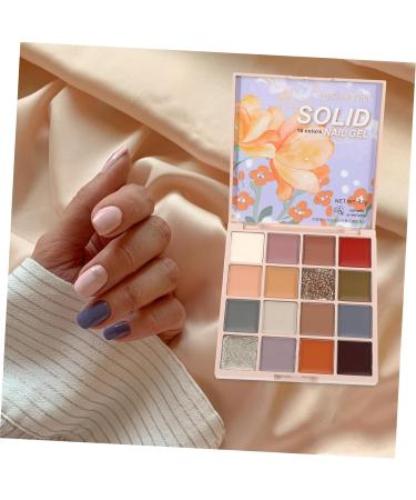 FRCOLOR 1 Box Nail Art Solid Glue Nail Gel Polish Nail Polish Decor Female Fingernail Polish Girl Nail Diy Decor Long Lasting Nail Polishes Manicure Supplies Nail Glue Plastic Cream Canned - Buy Online on GoSupps.com