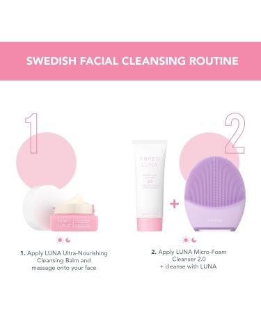 FOREO LUNA Cleansing Balm - Gentle Makeup & Eye Remover - Vegan Hydrating Cleanser - Buy Online on GoSupps.com