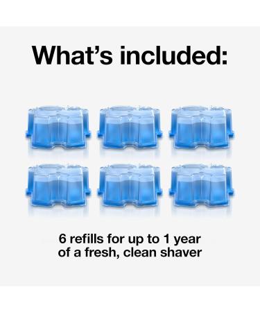 Braun Series 8 8453cc Electric Shaver + Braun Clean & Renew Refill Cartridges (6 Pack) Electric Shaver+ Shaver 6 Pack - Buy Online on GoSupps.com