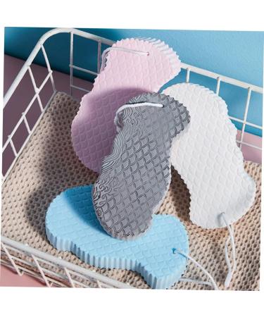 Belliffy 4pcs Bath Sponge Body Scrubber for Kids - Exfoliating Spa Shower Tool for Infants - PVA Soft Material - Buy Online on GoSupps.com