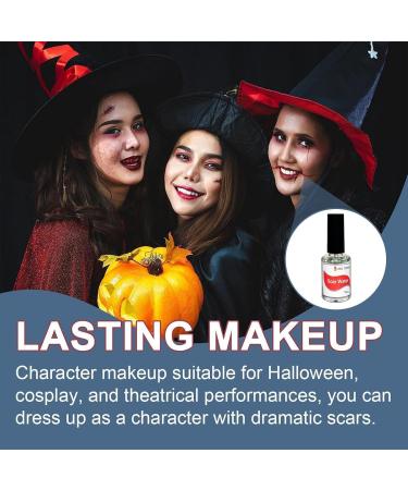 Makeup Liquid for Scars - 15ml Makeup Solution | Cosmetic Water for Scars for Halloween Stage Performance Cosplay Cinema Theatre - Buy Online on GoSupps.com