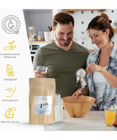 Arctic Biopharma Acacia Fiber Refill Bags 300g - High-Dose Pharmacy Quality | Supports Intestinal Health | Compostable Packaging - Buy Online on GoSupps.com