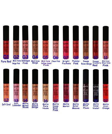 NYX Soft Matte Lip Cream - San Paulo & Bubblegum Pink | International Shipping | Plummy & Pink Shades - 0.27 fl. oz 8 ml - Buy Online on GoSupps.com