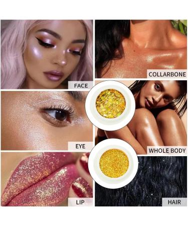 Champagne Nail Rhinestones & Glitters Kit - 60pcs Golden Gems & Flatback Stones for Nail Art & DIY Crafts - Buy Online on GoSupps.com