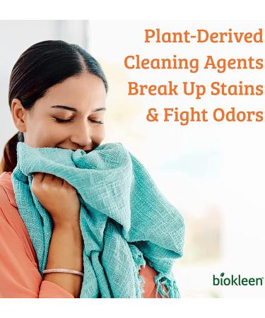 Biokleen Laundry Detergent Powder - Eco-Friendly, Non-Toxic, Plant-Based, Citrus Essence (10 lbs, 150 HE Loads) - Buy Online on GoSupps.com