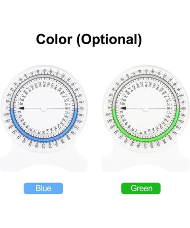 XIXIAN Inclinometer Therapy Inclinometer PT Inclinometer ROM Range of Motion Angle Finder Protractor Joint Mobility Measuring Instrument for Physical Therapy Green - Buy Online on GoSupps.com
