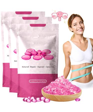 3bag Natural Repair Virginal Capsules - Natural Repair Viginal Capsule - Firming Repair & Pink and Tender Natural Capsules Stay Clear & Fresh (A)