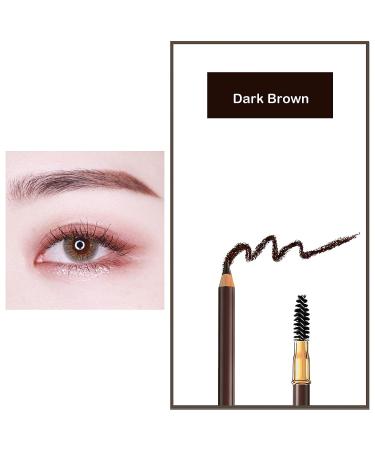 Long Lasting Waterproof Eyebrow Pencil in Dark Brown - 12H Sweat Resistant - 5 Colors Available - Buy Online on GoSupps.com