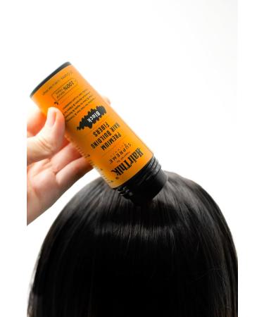 Hair Building Fibers 8-in-1 Kit | Keratin Fibers Tools & Accessories | Conceal & Thicken Thinning Hair for Men & Women | Black - Buy Online on GoSupps.com