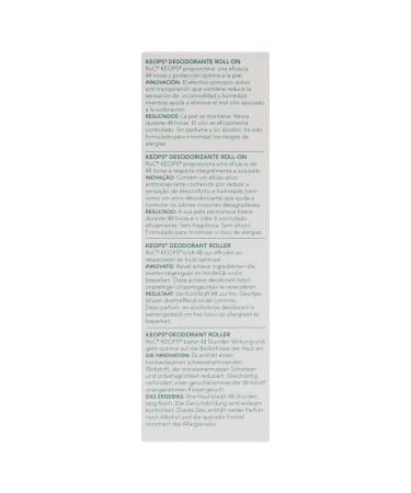 RoC Keops Roll D odorant 30ml - Long-Lasting Freshness for All Skin Types | Buy Internationally - Buy Online on GoSupps.com