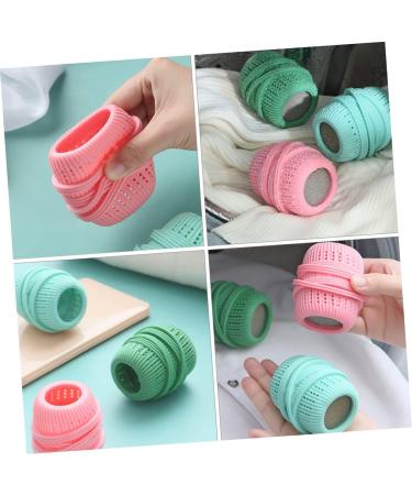 minkissy 9 Pcs Washing Machine Laundry Ball Washer Dryer Washing Laundry Balls for Removal Washing Machine Laundry Washing Balls Substitute Anti-tangle Tpe 7x4.5x4.5cmx3pcs Random Colorx3pcs - Buy Online on GoSupps.com