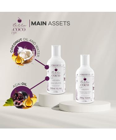 Terra Coco A ai Purple Toning Shampoo & Conditioner | Vegan Moisturizing Care for Bleached Hair - Buy Internationally - Buy Online on GoSupps.com