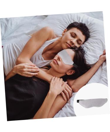 FRCOLOR Black Eye Mask - Sleep Eye Shades for Blocked Light | Comfortable Eye Cover for Rest & Relaxation - Ideal for Kids & Adults - Buy Online on GoSupps.com